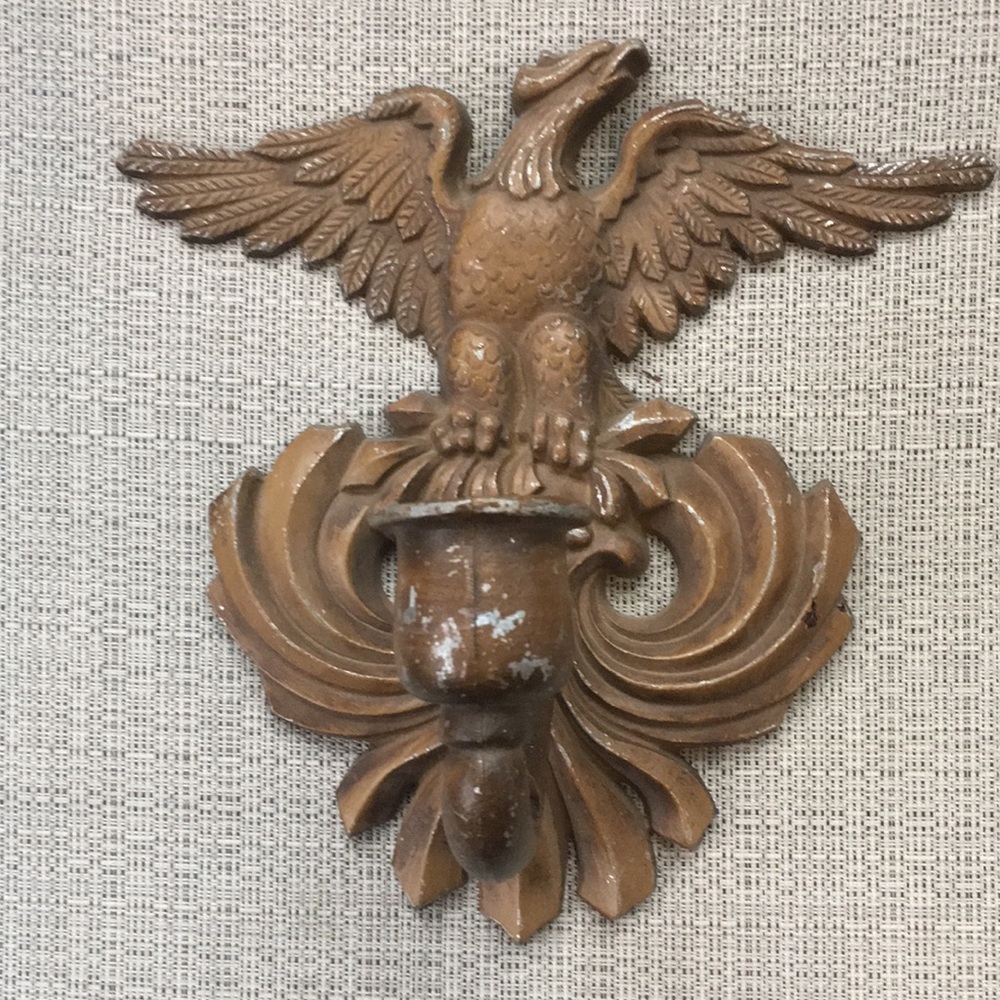 Vintage Wall Mounted Candle Holders - Picture 2 of 12